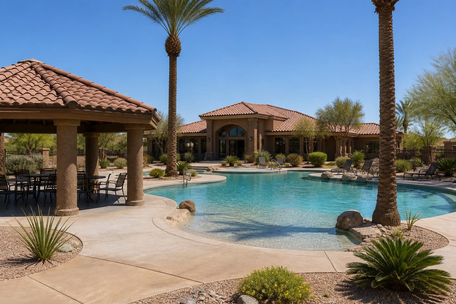 North Las Vegas Family Homes: Parks & Recreation — community pool and ramada